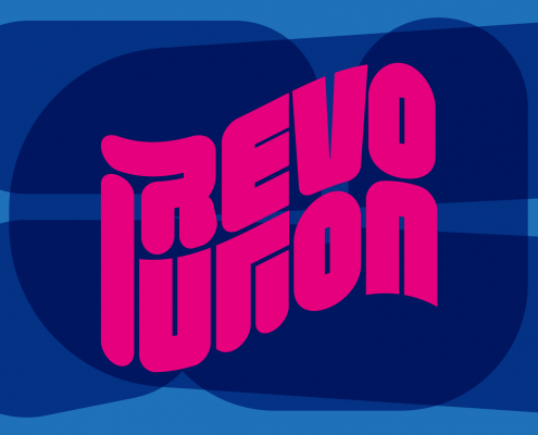 Revolution - logo - visu4l