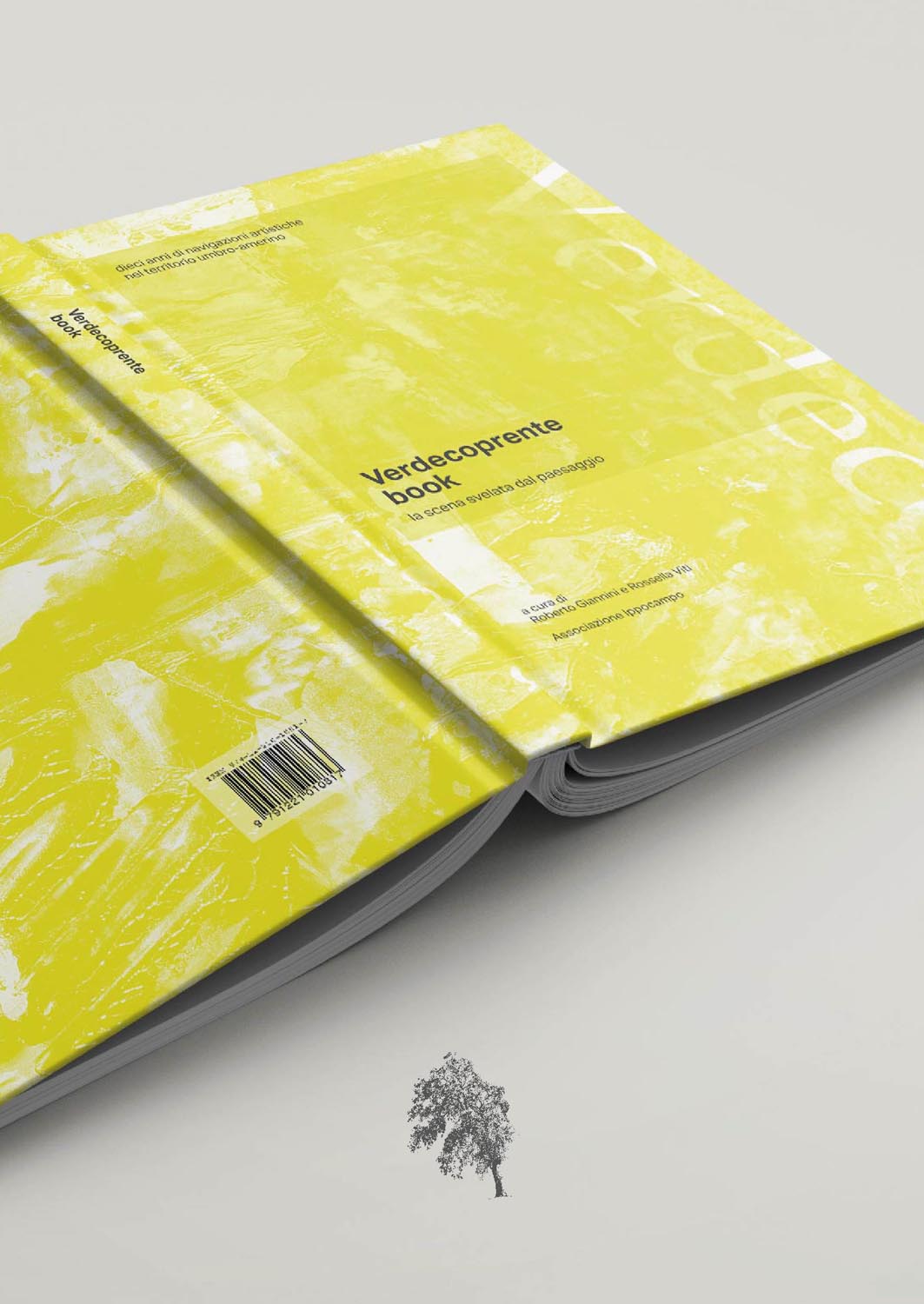 Progetto grafico editoriale - Verdecoprente book - La scena svelata del paesaggio