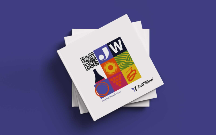 Juffwine catalogue JuffWine - brand identity